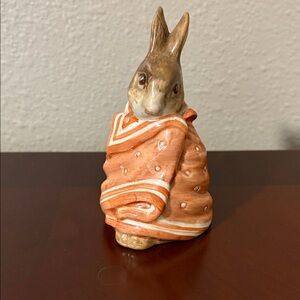 Beatrix Potter “Poorly Peter Rabbit” figurine 1976